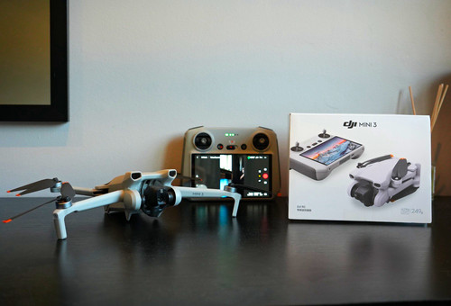 Dji mini camera - ready, fly